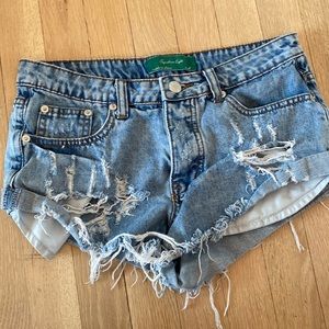 Signature 8 Jean Shorts Size Small